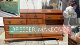 Dresser Makeover  2 toned  carbide scraper [upl. by Wilhelmine]