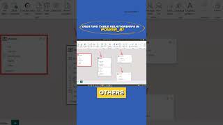 How to Create a Table Relationship in Power Bi [upl. by Lehsreh]