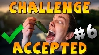 CHALLENGE ACCEPTED 6 Hot Pepper Challenge [upl. by Esaele]