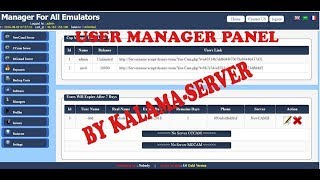 how to setup user manager panel  طريقة تنصيب لوحة تحكم user manager [upl. by Darnoc319]