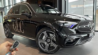 New MercedesBenz GLC AMG Line 2023 300 4MATIC  Visual Review Exterior Interior Trunk amp MBUX [upl. by Ashlen242]