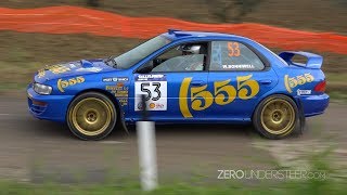 Best of Subaru WRC Rally  WRC Group A  pure sound [upl. by Anaujal]