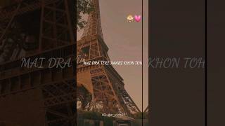 Mai dra teri yaari khon toh 🥀❤️ Distance love song status shorts lyrics status [upl. by Ennaitsirhc]