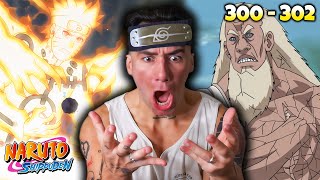 NARUTO VS THIRD RAIKAGE Naruto Shippuden Reaction Ep 300  302 [upl. by Lupe]