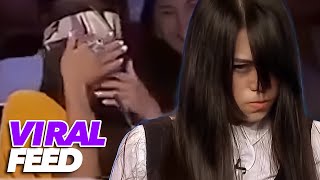 The SCARIEST Got Talent Contestant EVER Watch Her TERRIFY THE JUDGES  VIRAL FEED [upl. by Sonaj]