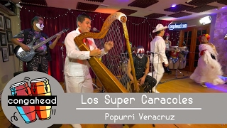 Los Super Caracoles perform Popurrí Veracruz [upl. by Anirod]