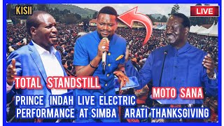 PRINCE INDAH LIVE PERFORMANCE AT SIMBA ARATI THANKSGIVING  RAILA DANCESS MERCILESSLY  ARATI TODAY [upl. by Spalding]