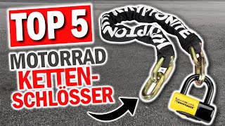 TOP 5 MOTORRAD KETTENSCHLÖSSER im Vergleich  Top 5 Kettenschlösser [upl. by Sharpe]