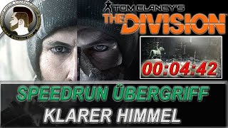 The Division  Speedrun Klarer Himmel  Weltrekord 300516  deutsch HD [upl. by Roxanna]