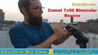 Comet 7x50 Binocular Review and Zoom Test [upl. by Zed]