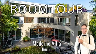 Moderne Villa in BerlinNikolassee  ≈55 Mio €  Unreal Estate Roomtour [upl. by David]