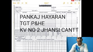 How to fill cricket scoresheet [upl. by Ailat]