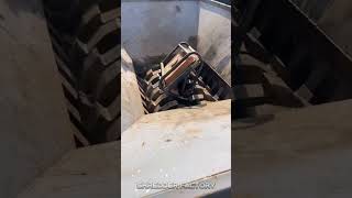 How Strong is Shredded Machine Watch This shredderfactory oddlysatisfying [upl. by Aicnom]