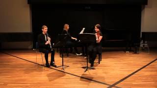 Carl Reinecke  Trio for Clarinet Viola and Piano op 264  I Moderato [upl. by Ware911]