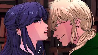 Library  Miraculous Ladybug Comic Dub [upl. by Morie]