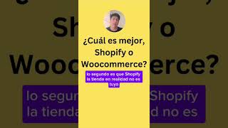 Shopify vs Woocommerce [upl. by Arriec481]