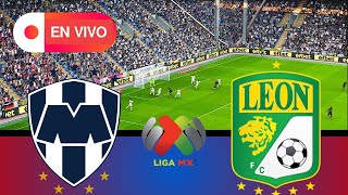 ⚽EN VIVO MONTERREY VS LEON  Mexican Liga BBVA MX 2024  eFootball PES 21 Simulation [upl. by Nhar]