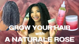 START YOUR HAIR GROWTH JOURNEY WITH A NATURALE ROSE [upl. by Rochella]