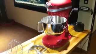 Batidora KitchenAid Professional 600 6 qt mixer Argentina español [upl. by Giusto]