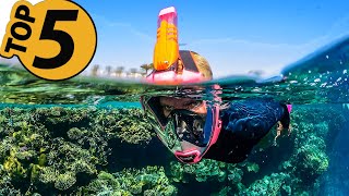 ✅ TOP 5 Best Full Face Snorkeling Mask Today’s Top Picks [upl. by Rozella]