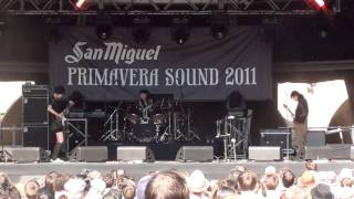 Nisennenmondai  Mirrorball Live  Primavera Sound  Barcelona 25052011 [upl. by Aihsatan873]