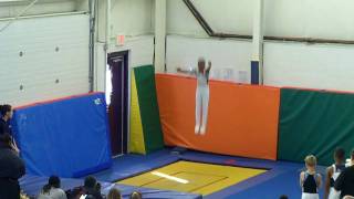 Riker Bucci L7 Trampoline at Skyview Gymnastics Nov 8 2009 [upl. by Les]