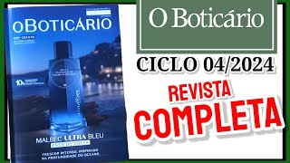 Revista o Boticário CICLO 042024 COMPLETA MUITAS PROMOÇÕES PROGRESSIVAS  😱  Silso Santos [upl. by Llewon714]