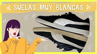 Cómo BLANQUEAR la SUELA de las ZAPATILLAS [upl. by Eiuqram]