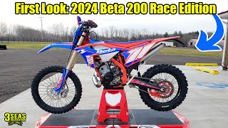 FIRST LOOK 2024 Beta 200 2Stroke Race Edition Walk Around amp Preview [upl. by Auohp]