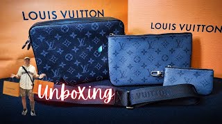 Louis Vuitton Trio Eclipse Messenger Unboxing [upl. by Ydok935]