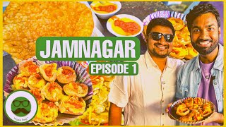 Breakfast in Jamnagar Food Tour with Nikunj Vasoya  Veggie Paaji [upl. by Arahsit791]