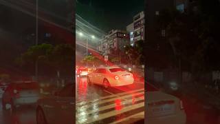 Rolls Royce car on Hyderabad roads in heavy rain [upl. by Randi]