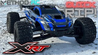 Traxxas XRT Running Method RC Belted Tires EP 6 [upl. by Kcinom]