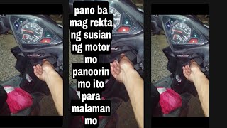 pano ba mag rekta ng susian ng motor [upl. by Bullen]