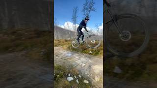 Sick jumps geilo jump mtb suspension [upl. by Iclehc]