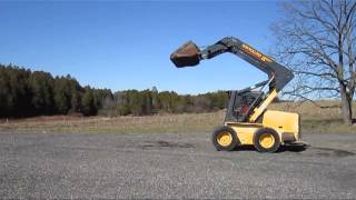 New Holland LS190 SkidSteer Operation Video [upl. by Airemat861]