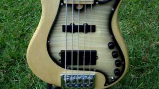 My New Brubaker BRUTE Bass MJX5 MEDITERRANEAN Guitar By Kevin Brubaker Ken Smith Burner Strings [upl. by Barcot251]