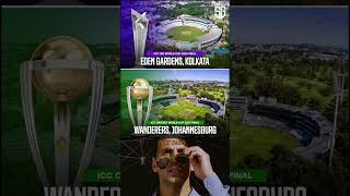 Venues of the next two World Cup finals shorts shortfeed cricket indiancricketer [upl. by Ytiak881]