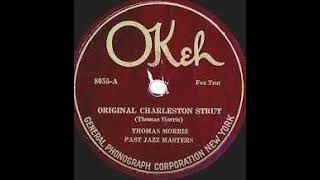 Thomas Morris Past Jazz Masters quotOriginal Charleston Strutquot New York 21923 Okeh 8055A [upl. by Nomde]