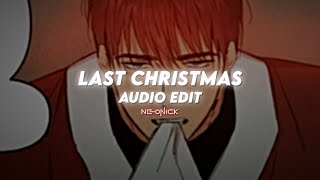 last christmas  ariana grande  edit audio [upl. by Danette702]