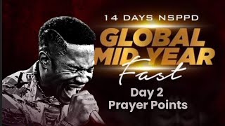 NSPPD Global MidYear Fast 2024  Day 2 Prayer Points  2nd July 2024 [upl. by Adolf]