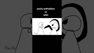 Pecky animations vs wish [upl. by Ynomrah]