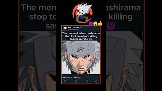 🍥The moment when hashirama stop tobirama from killing sasuke ll😈Sanjivclan Uchihaclan battle😈naruto [upl. by Ettennal]