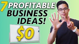 7 TOP Business Ideas You Can Start With NO MONEY [upl. by Thorsten]