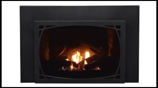 Tofino Gas Insert – Artisan Surround Black – Split Logset –Ledgestone Panel [upl. by Linnie]