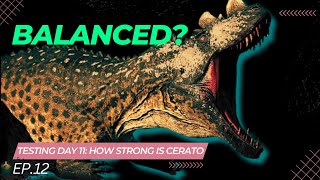 CERATOSAUR MATCHUPS how to FIGHT and WIN with CERATO THE ISLE 65 testing ep 12 [upl. by Htial]