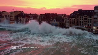 Les grandes marées de SaintMalo [upl. by Pavlish773]