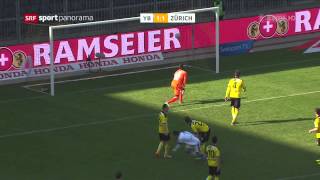 Young Boys  Zürich 13 09032014 [upl. by Sioled260]