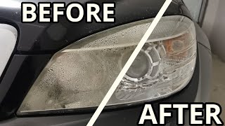 Headlight Condensation  Moisture Removal  Simple Step by Step DIY Guide [upl. by Clarence]