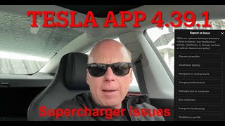 How the Tesla App 4391 Reports Supercharger Issues Compared to the Electrify America App [upl. by Aisats]